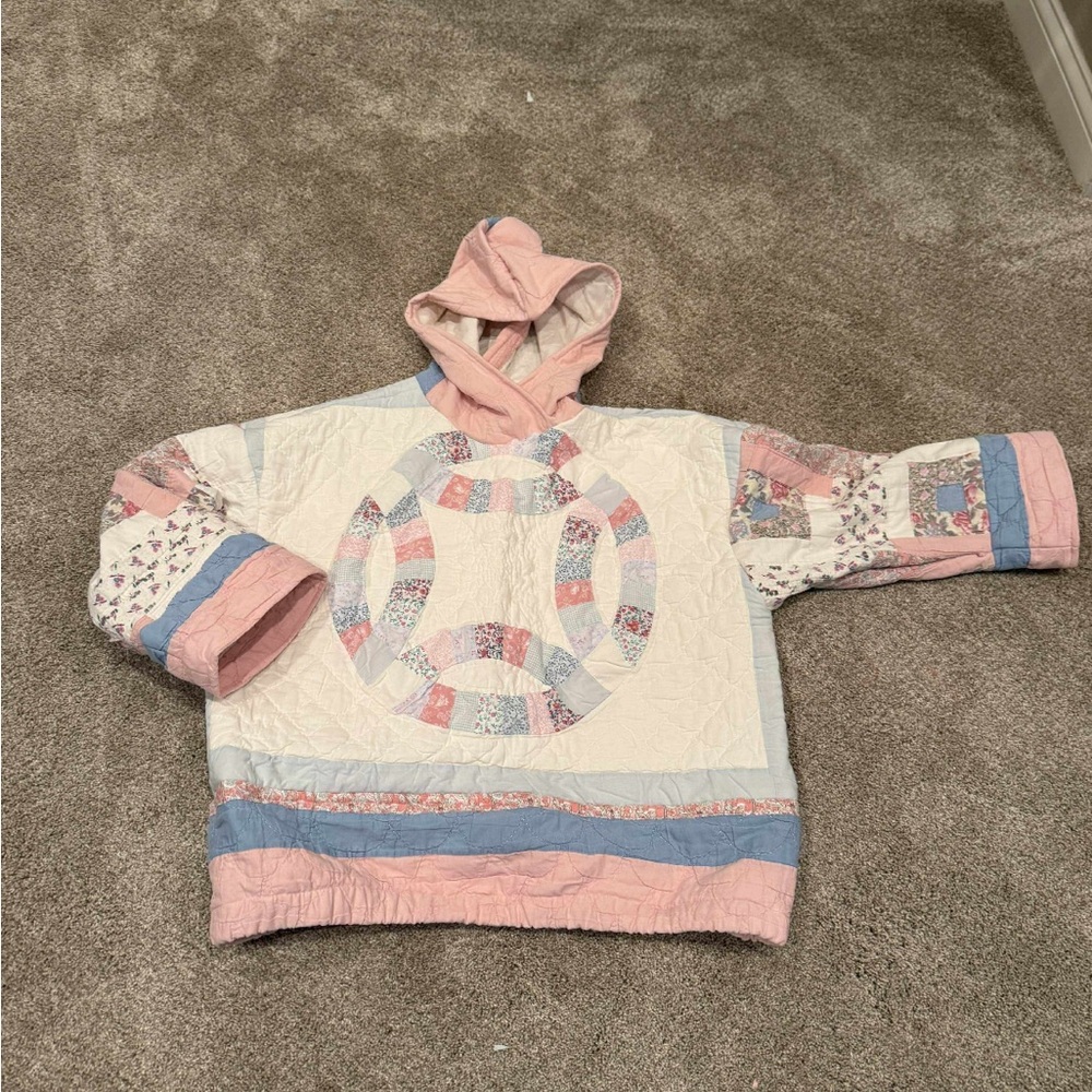 Quilted sweatshirt